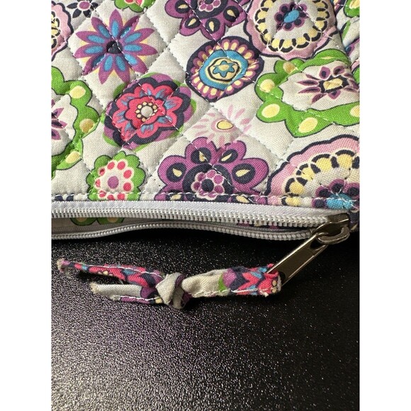 Unbranded Quilted Cotton Shoulder Bag – Multicolor Floral Medallion - Picture 10 of 10